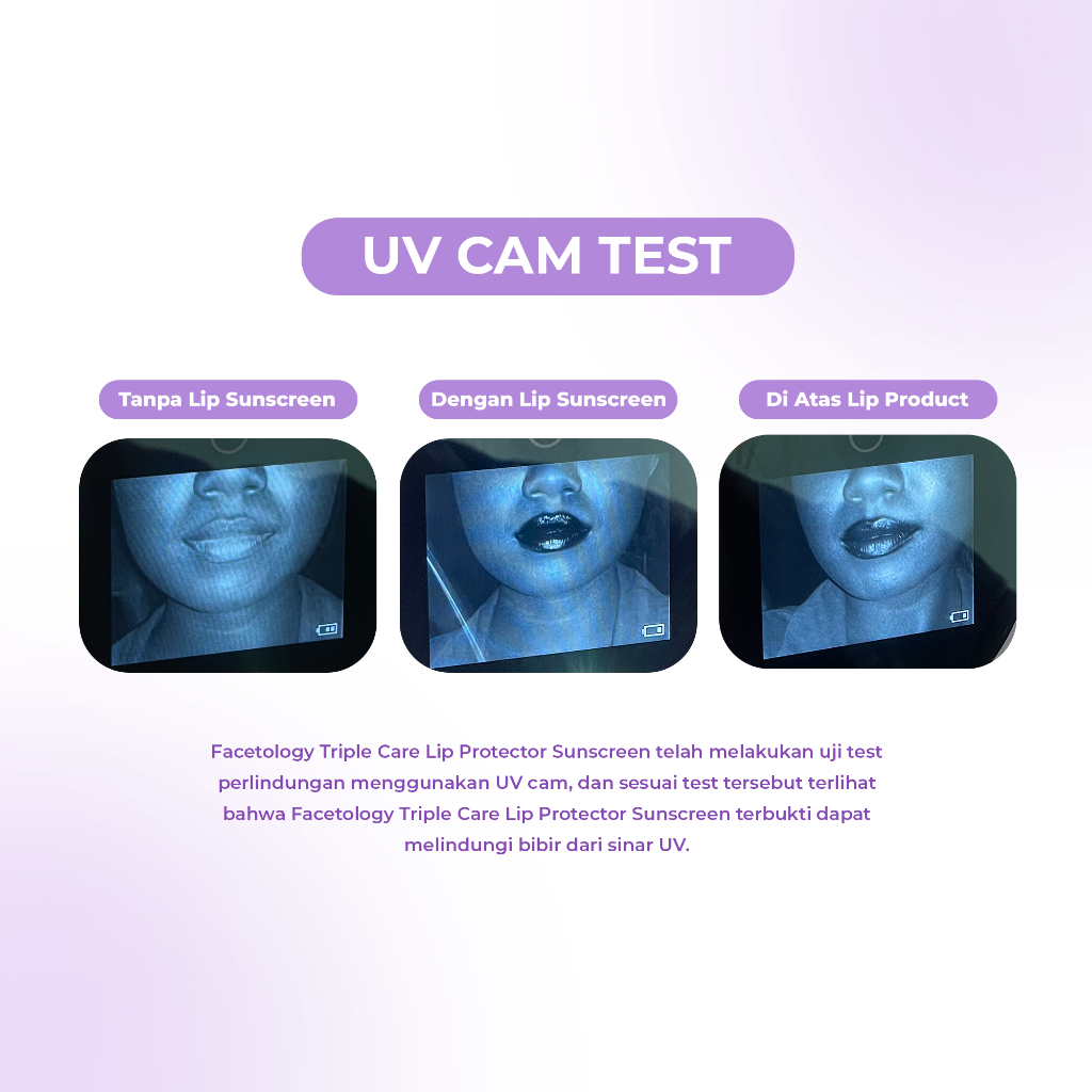 Facetology Triple Care Lip Protector Sunscreen 5ml - Flavor Facetology Triple Care Lip Protector Sunscreen 5ml - Flavor