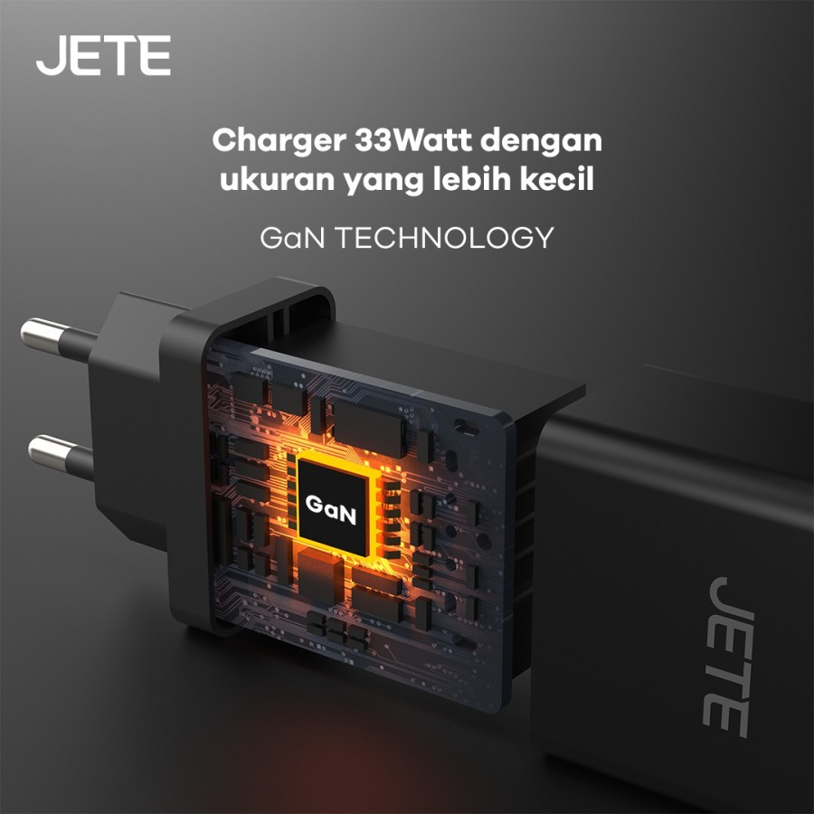 JETE Adaptor E21 Power Delivery (1 Output) 33W - USB-C Series