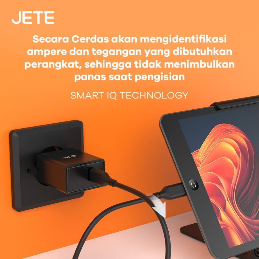 JETE Adaptor E21 Power Delivery (1 Output) 33W - USB-C Series