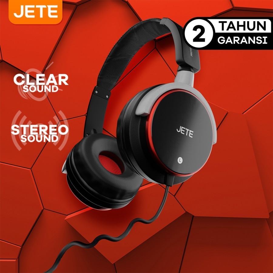 JETE Headphone Cable HB8 Wired Portable with Noise Cancellation