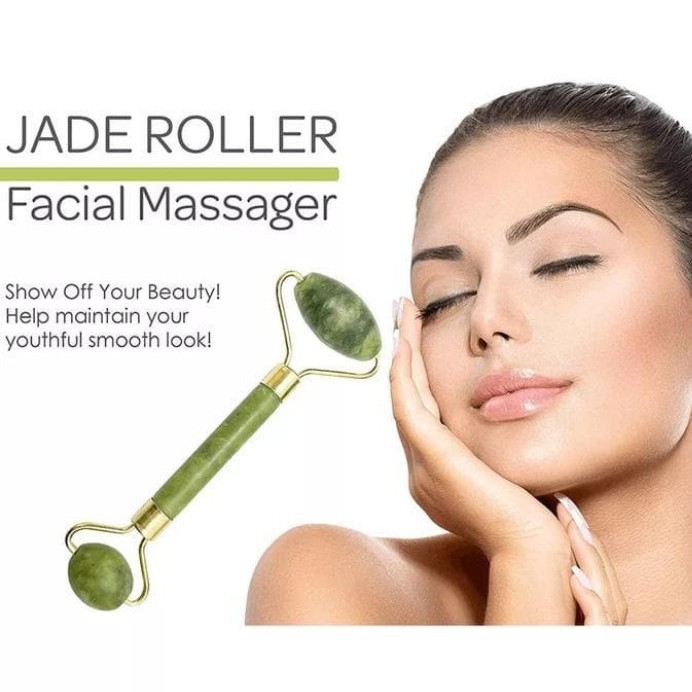 Alat Pijat Wajah Jade Roller Alat Pijat Wajah Jade Roller