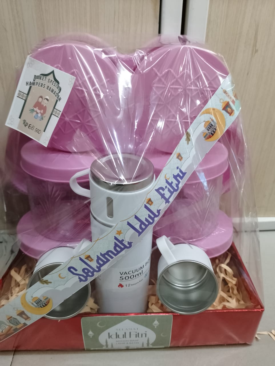 Hampers Kitchen Storage 2in1 - TRI J Toples + Termos Sultan