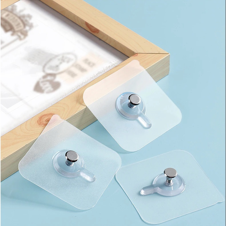 Magic Hook Paku (Gantungan Tempel Dinding)