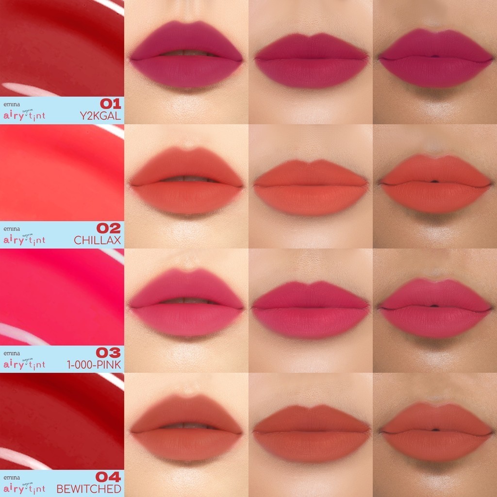 Emina Airy Surprise Tint 3gr - 03 1-000-Pink