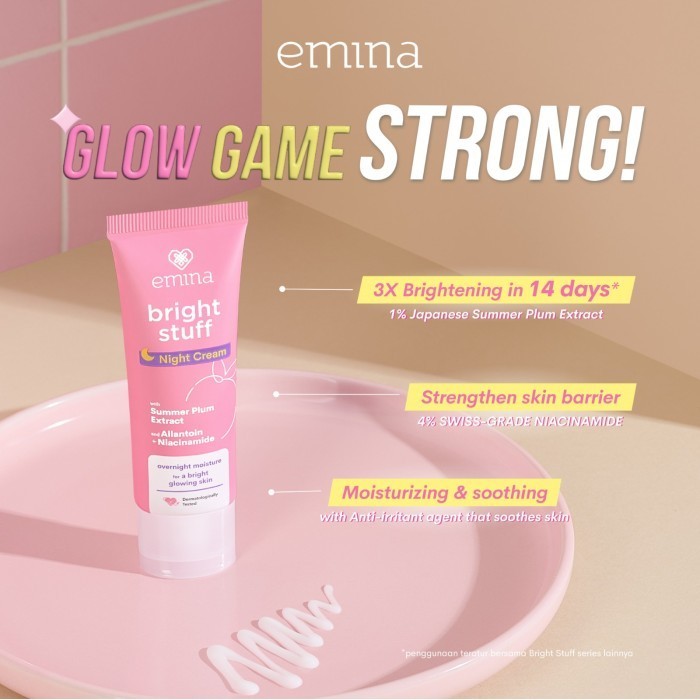 Emina Bright Stuff Night Cream 20gr