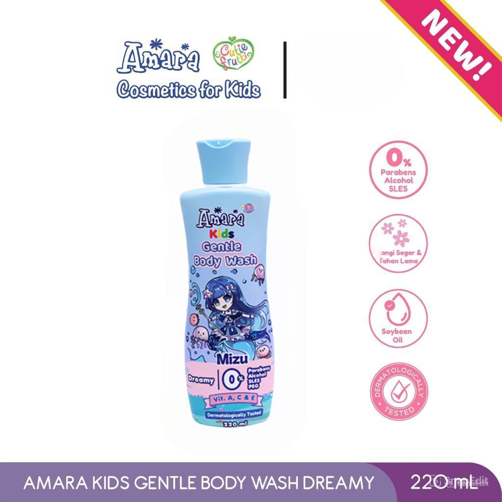 Amara Gentle Body Wash 220ml - Dreamy