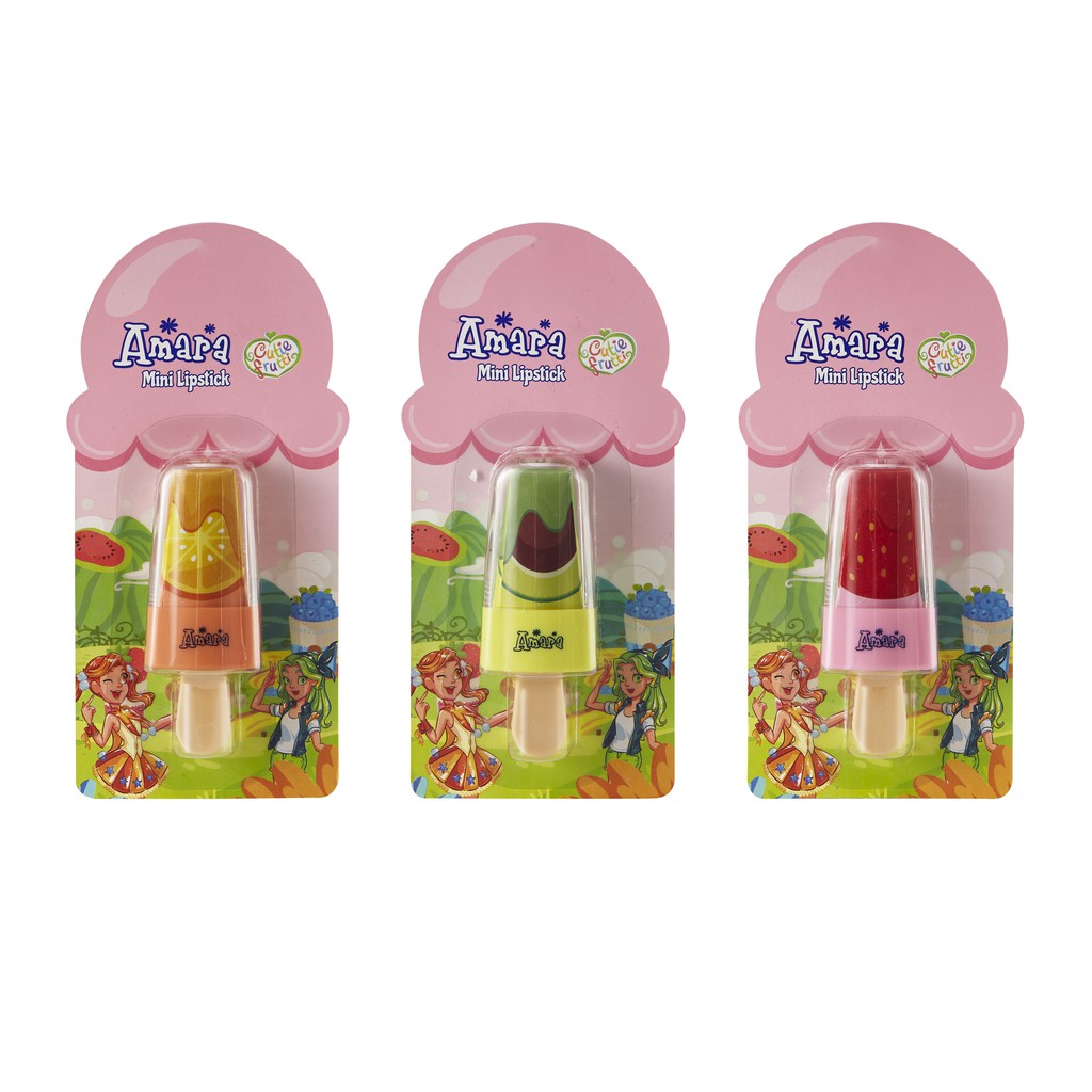 Amara Mini Lipstick 2.2gr - Strawberry Pink
