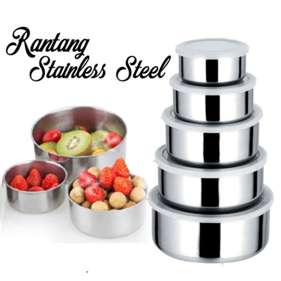 Rantang Stainless 5 Susun (Fresh Box 5in1) Rantang Stainless 5 Susun (Fresh Box 5in1)