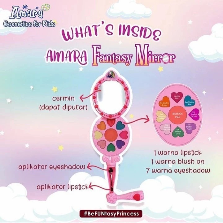 Amara Fantasy Mirror Make Up Kit