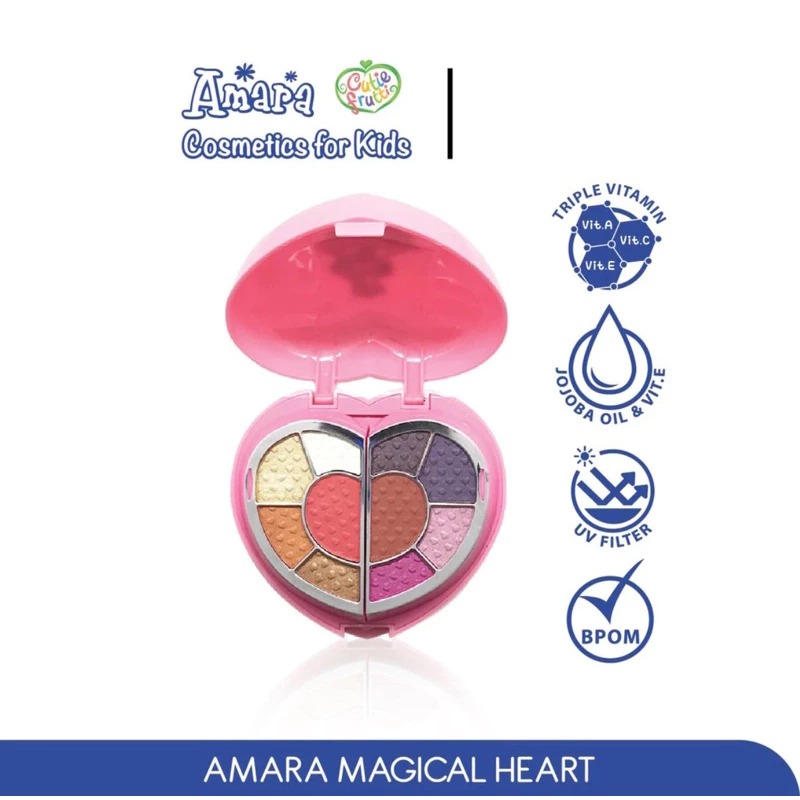 Amara Beauty Make Up Kit Heart