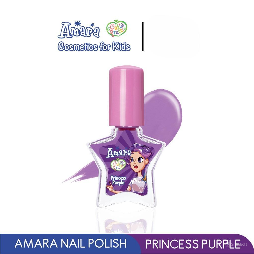 Amara Nail Polish 5ml - Princess Purple Amara Nail Polish 5ml - Princess Purple