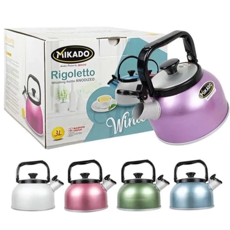 Maspion Teko Rigoletto 3L - Teko Siul Bunyi Maspion Teko Rigoletto 3L - Teko Siul Bunyi