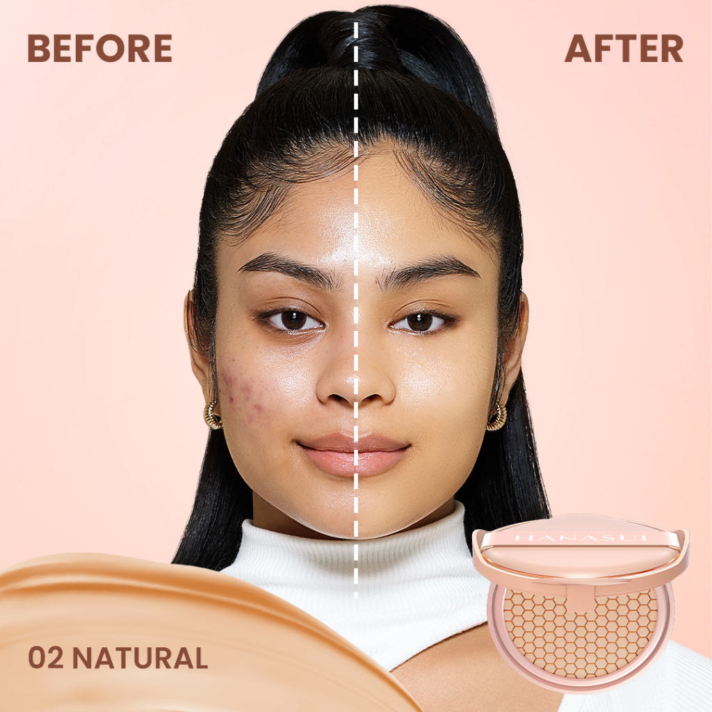 Hanasui Serum Cushion REFILL 15gr - 02 Natural Hanasui Serum Cushion REFILL 15gr - 02 Natural