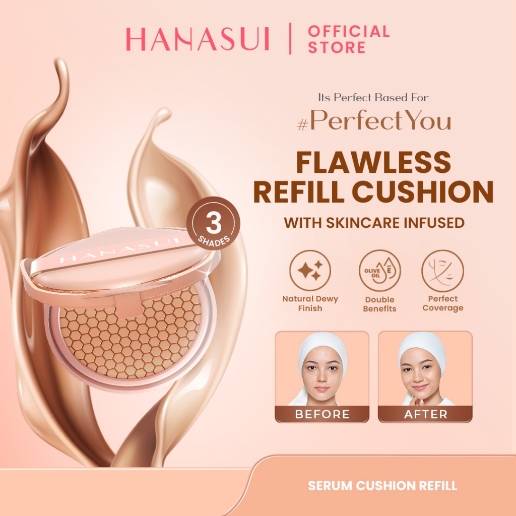 Hanasui Serum Cushion REFILL 15gr - 02 Natural