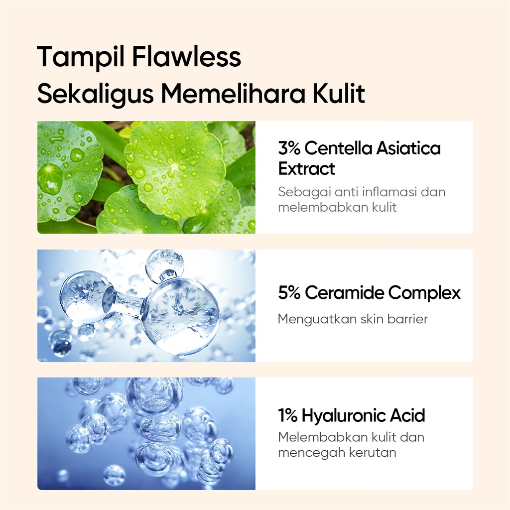 Skintific Cover All Perfect Cushion Refill - 03W Warm Almond