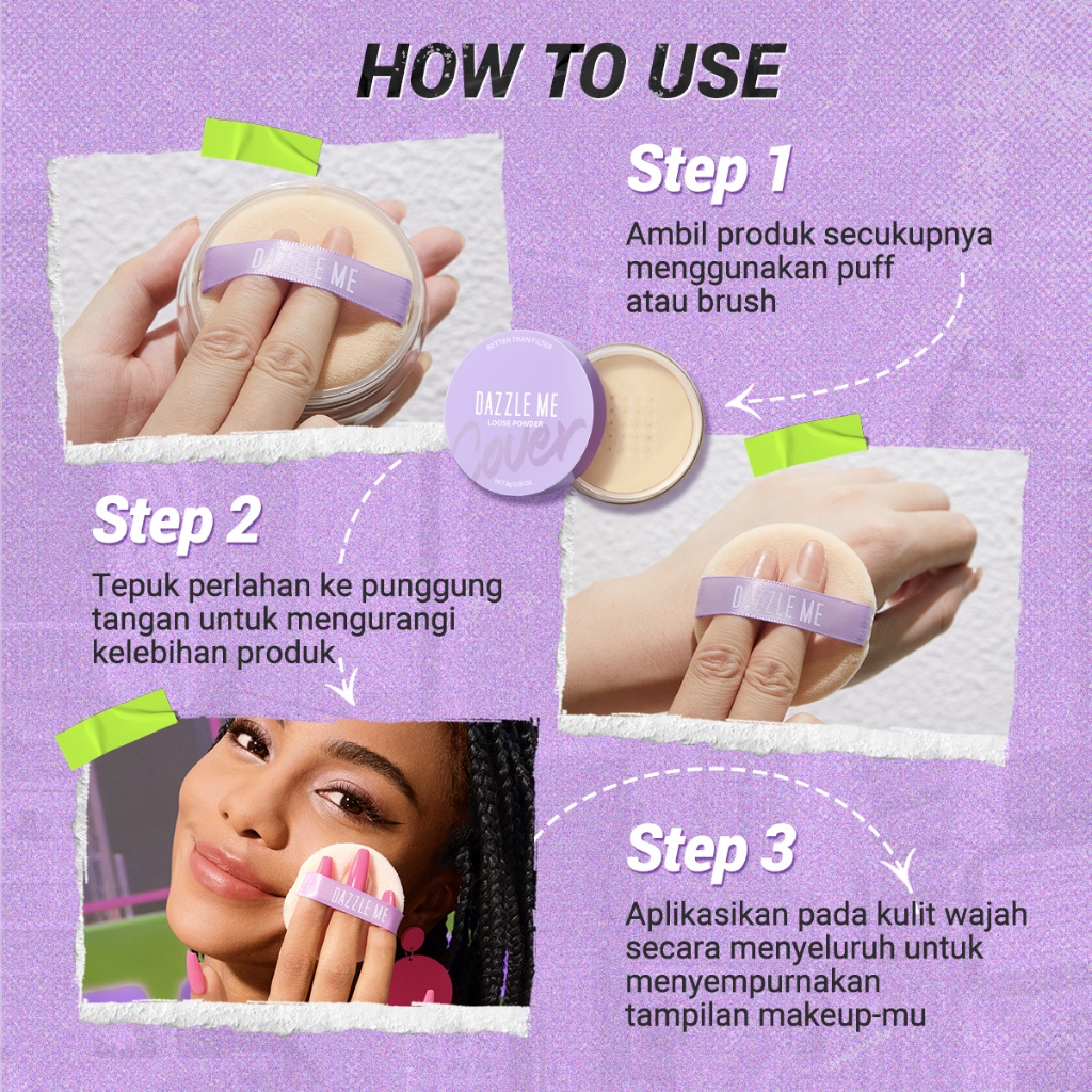 Dazzle Me Better Than Filter Fixed Loose Powder 8gr - C02 Light Ivory