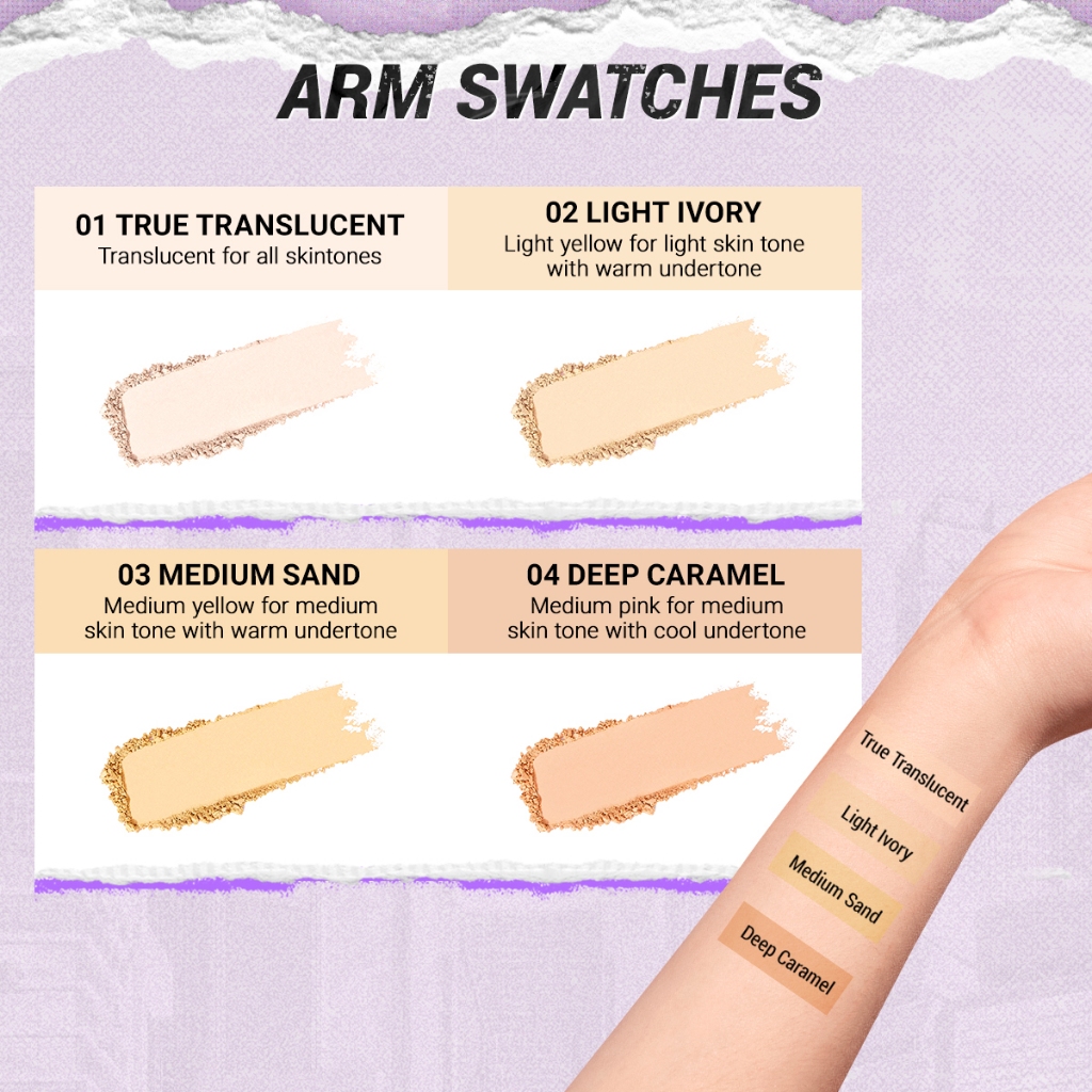 Dazzle Me Better Than Filter Fixed Loose Powder 8gr - C02 Light Ivory