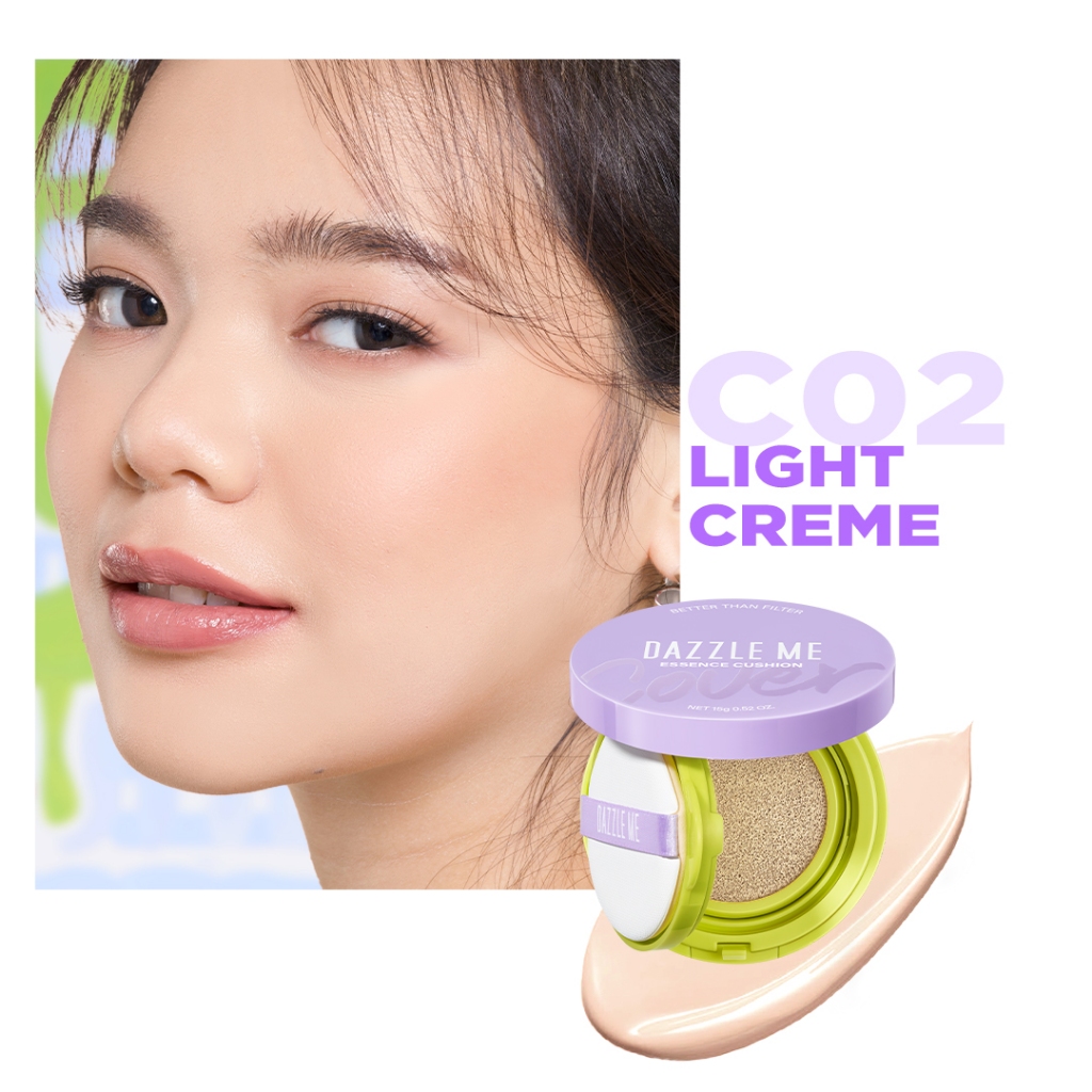 Dazzle Me Better Than Filter Maxnificent Essence Cushion 15gr - C02 Light Creme