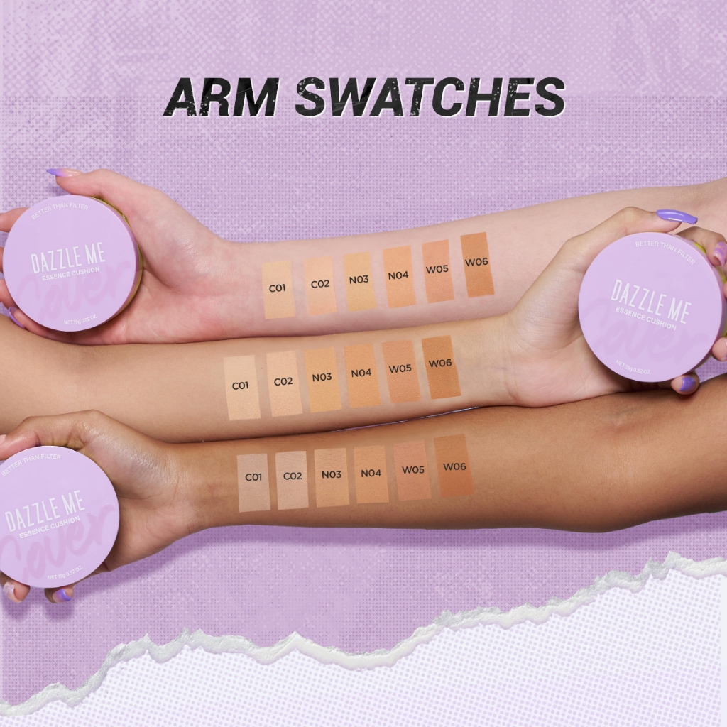 Dazzle Me Better Than Filter Maxnificent Essence Cushion 15gr - C02 Light Creme