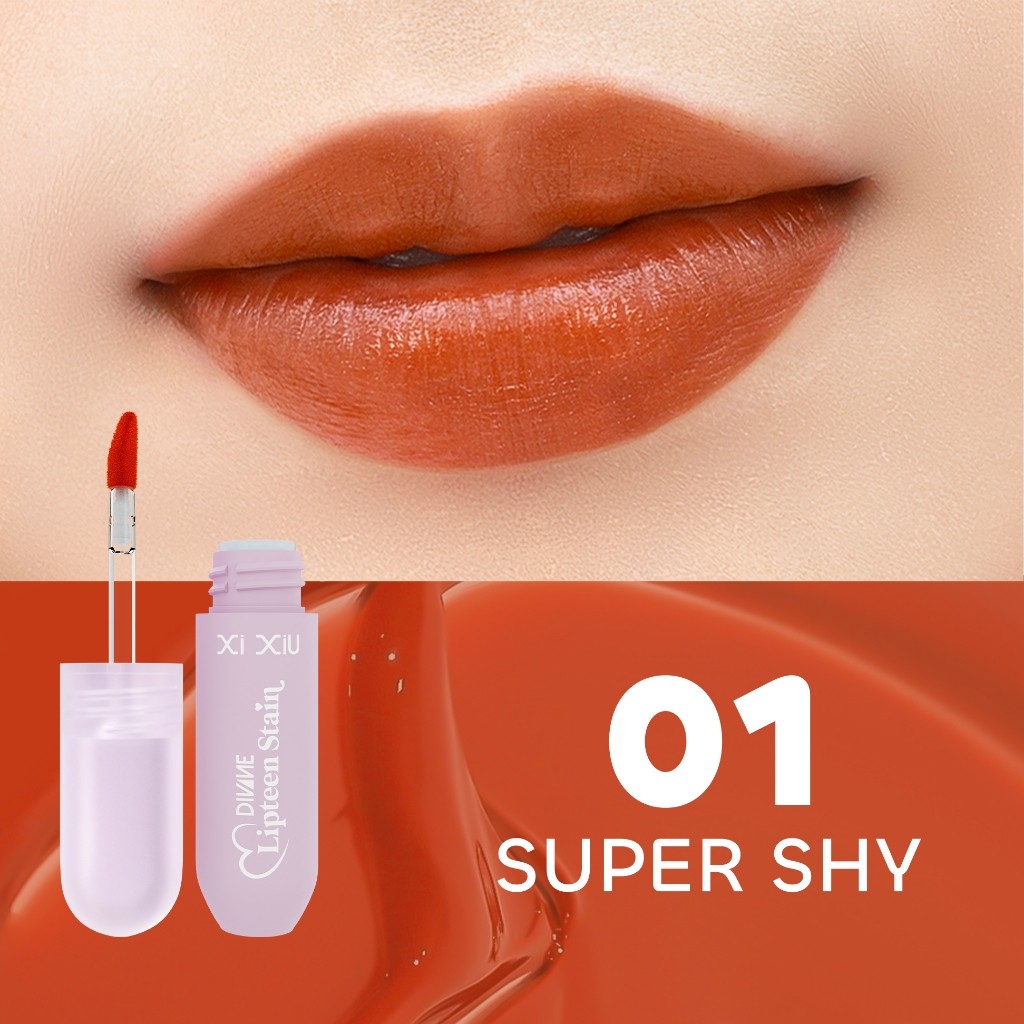 Xi Xiu Divine Lipteen Stain 2.5gr - 01 Super Shy Xi Xiu Divine Lipteen Stain 2.5gr - 01 Super Shy