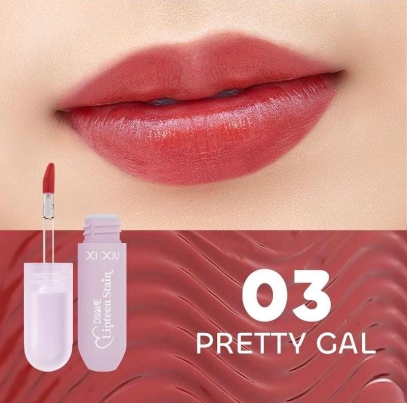 Xi Xiu Divine Lipteen Stain 2.5gr - 03 Pretty Gal Xi Xiu Divine Lipteen Stain 2.5gr - 03 Pretty Gal