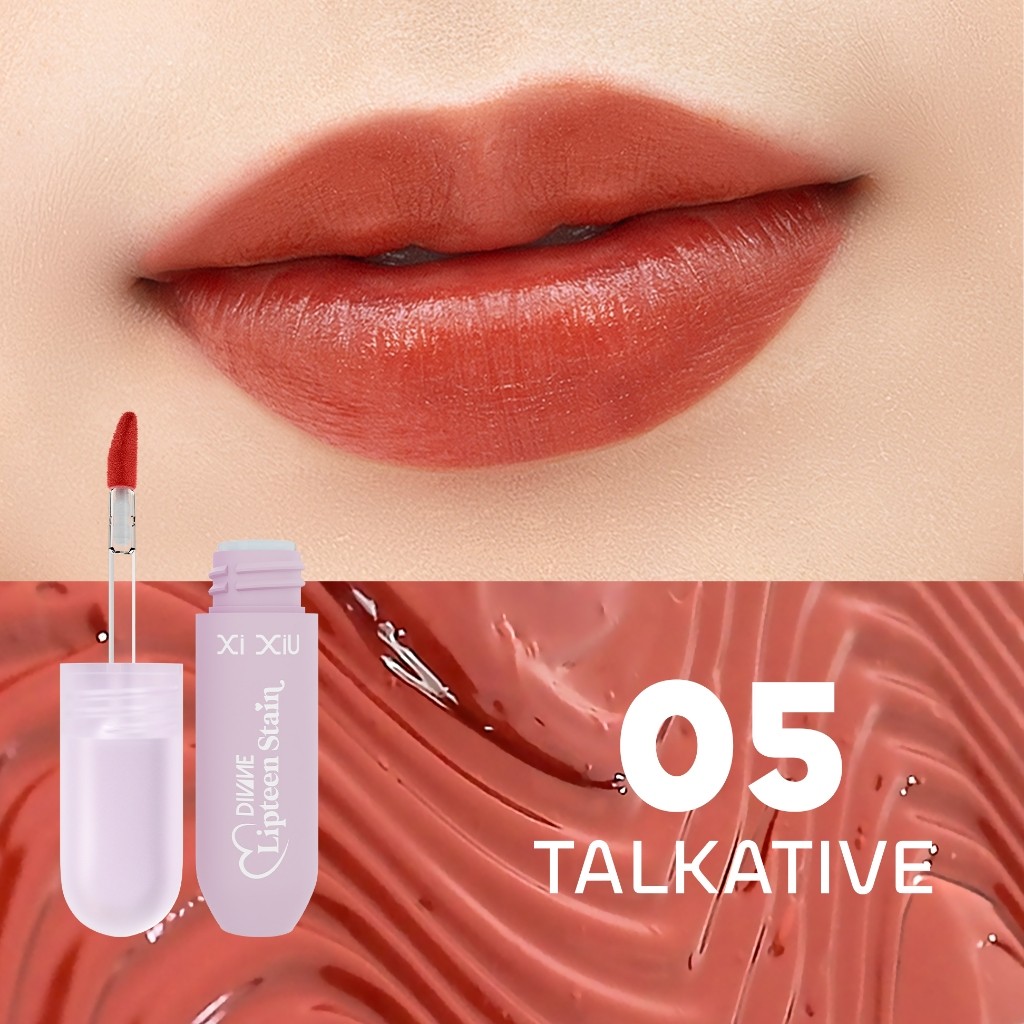 Xi Xiu Divine Lipteen Stain 2.5gr - 05 Talkattive Xi Xiu Divine Lipteen Stain 2.5gr - 05 Talkattive