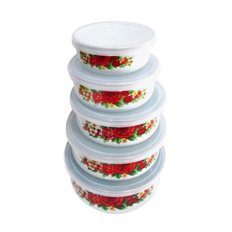 MASPION Mixing Bowl 5 Susun Bahan Enamel