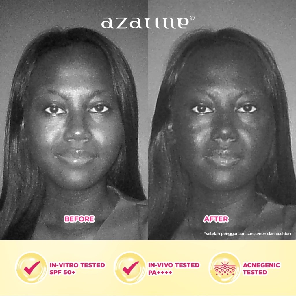 Azarine Covermatte Sunscreen Cushion 11gr - 04 Honey