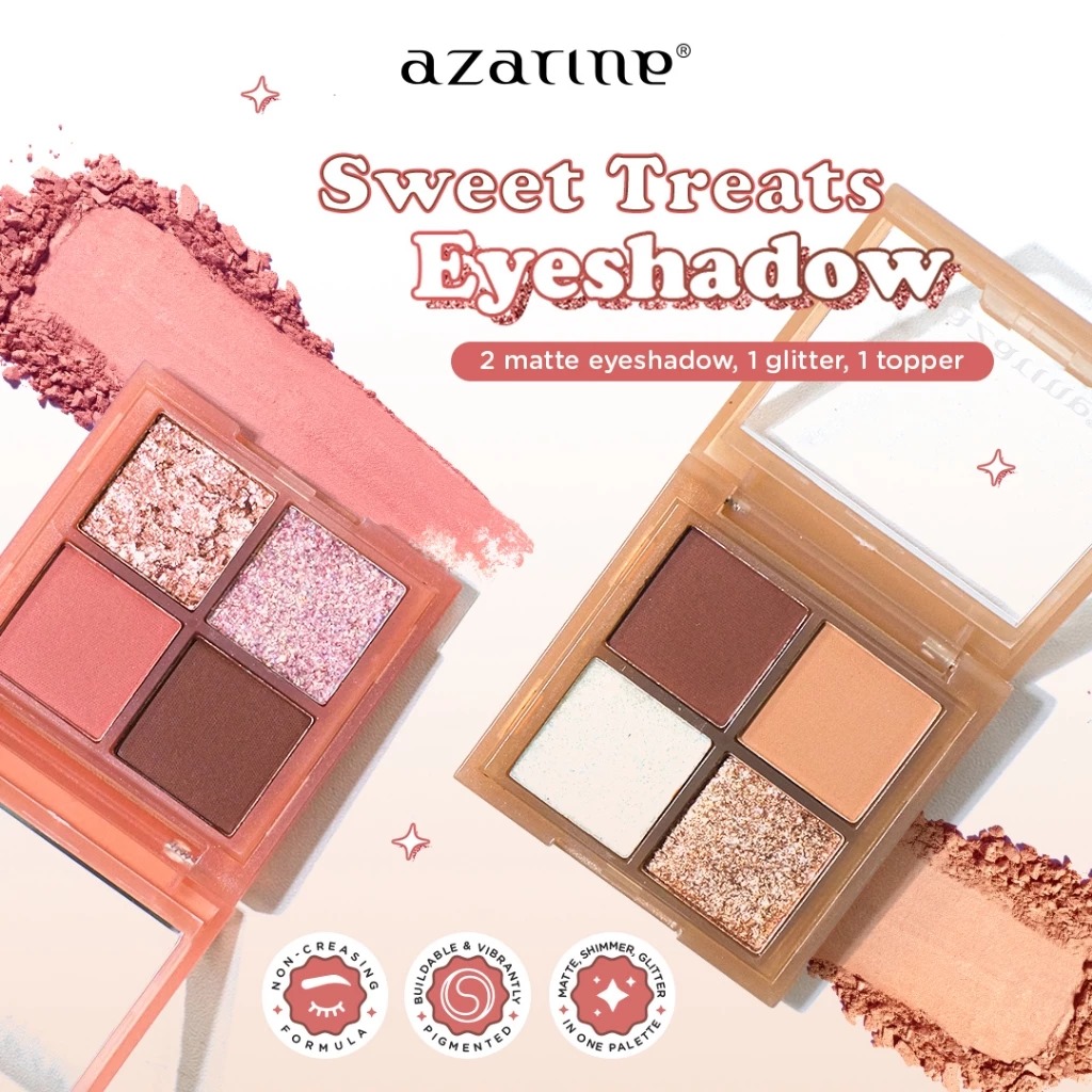 Azarine Sweet Treats Eyeshadow 5.5gr - 02 Choco Bar