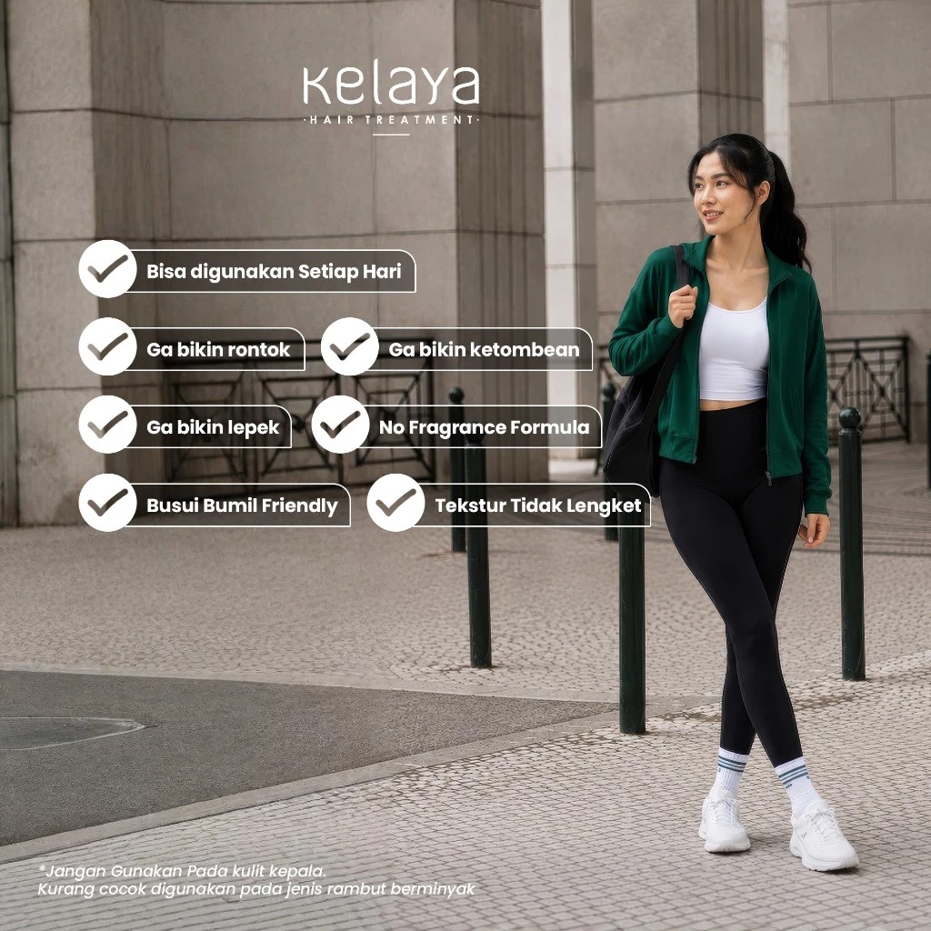 Kelaya Hair Treatment Conditioner Leave On 250ml - Minyak Kemiri & Aloe Vera