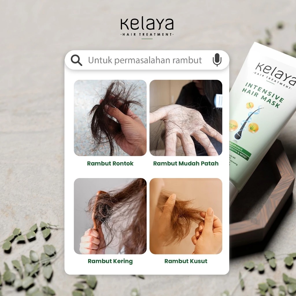 Kelaya Hair Treatment Intensive Hair Mask 190gr Kelaya Hair Treatment Intensive Hair Mask 190gr