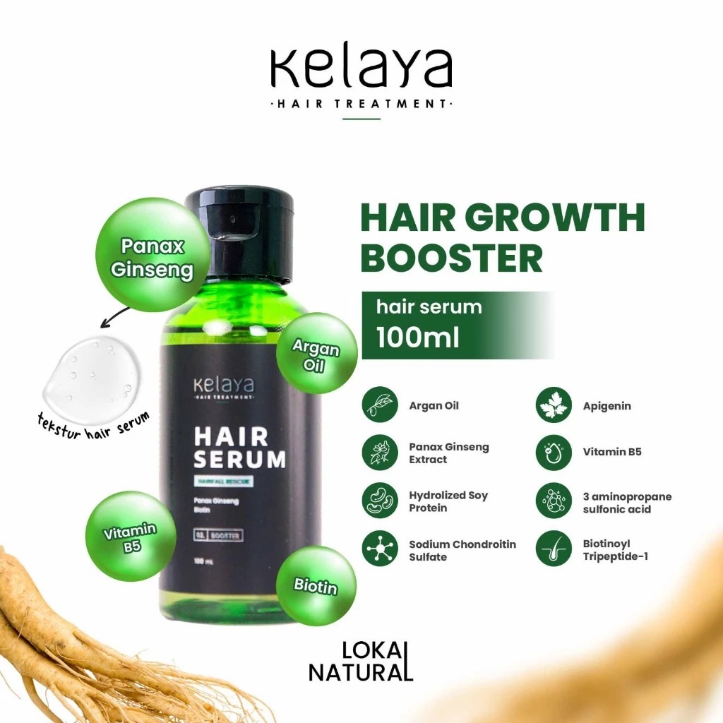 Kelaya Hair Treatment Hair Serum 100ml