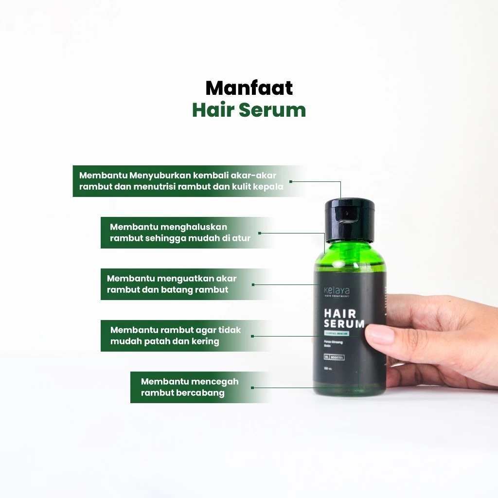 Kelaya Hair Treatment Hair Serum 100ml