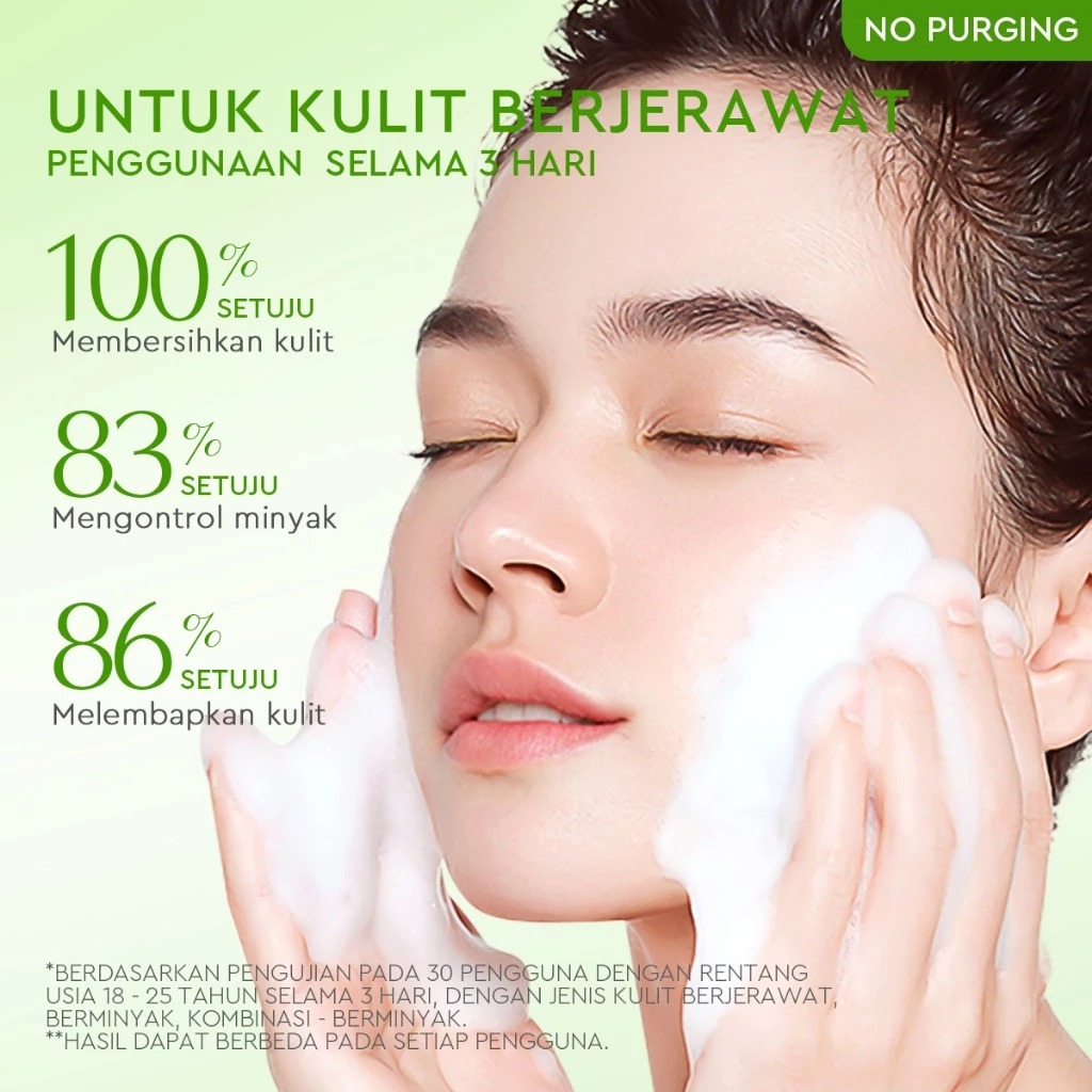Glad 2 Glow Cleanser - Centella Salicylic Acid Acne Gel 70ml