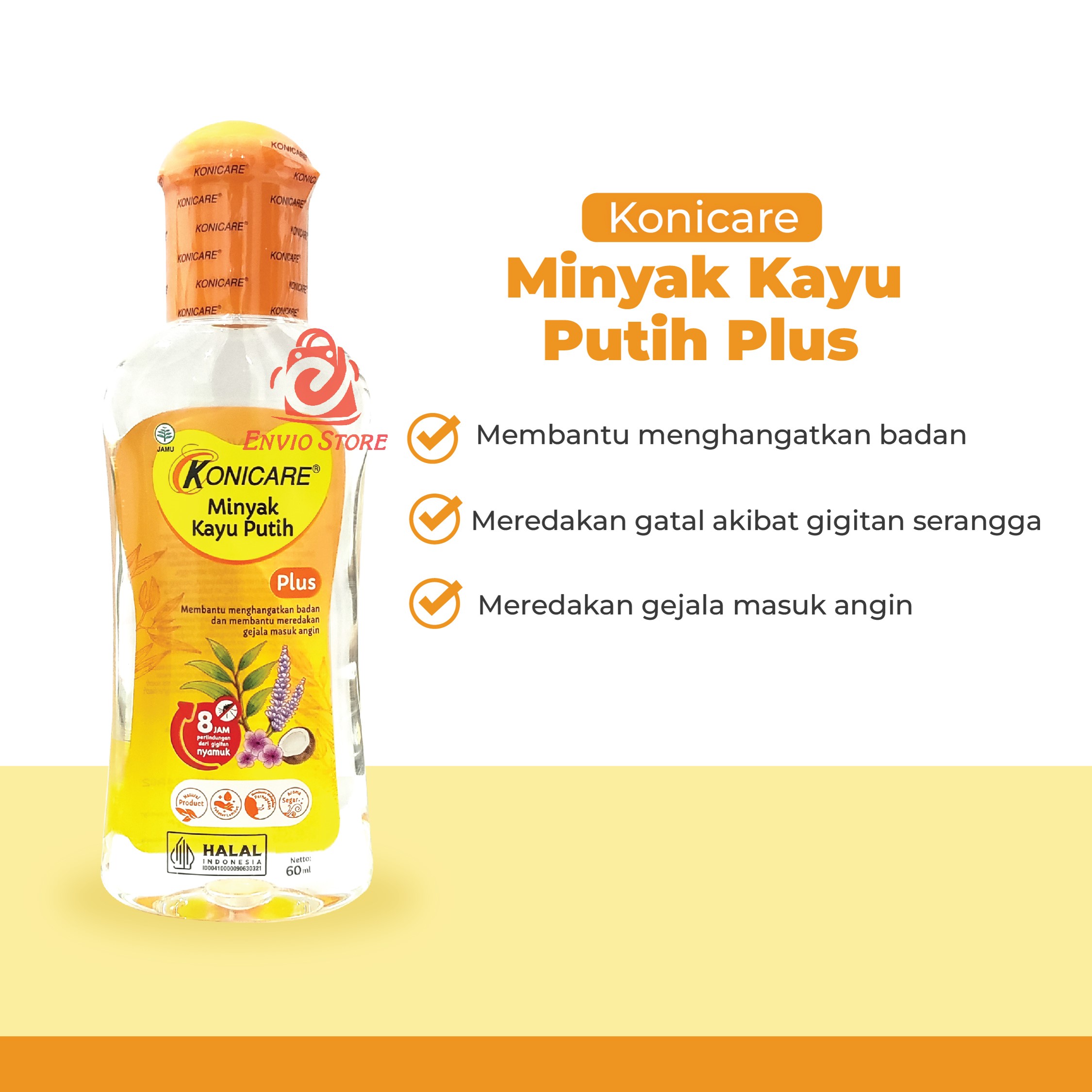Konicare Minyak Kayu Putih Plus - 125ml