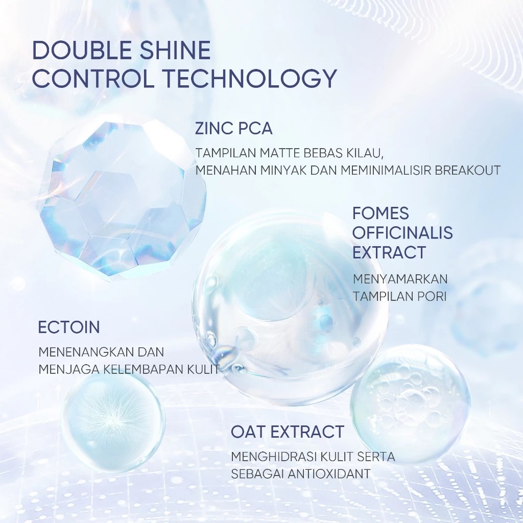 Skintific Matte Fit Serum Sunscreen SPF50+ PA++++ 30gr