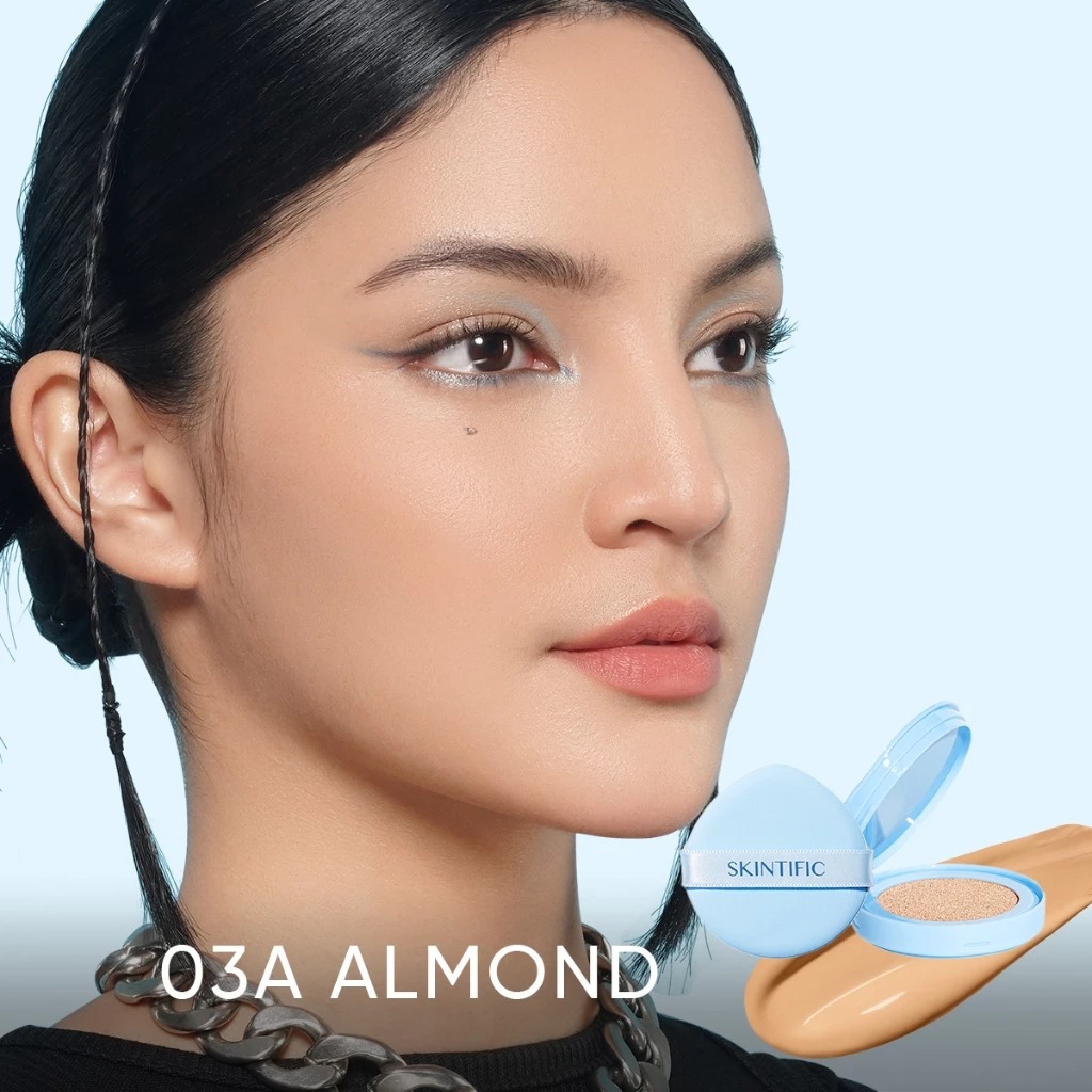 Skintific Perfect Stay Velvet Matte Cushion Refill - 03A Almond