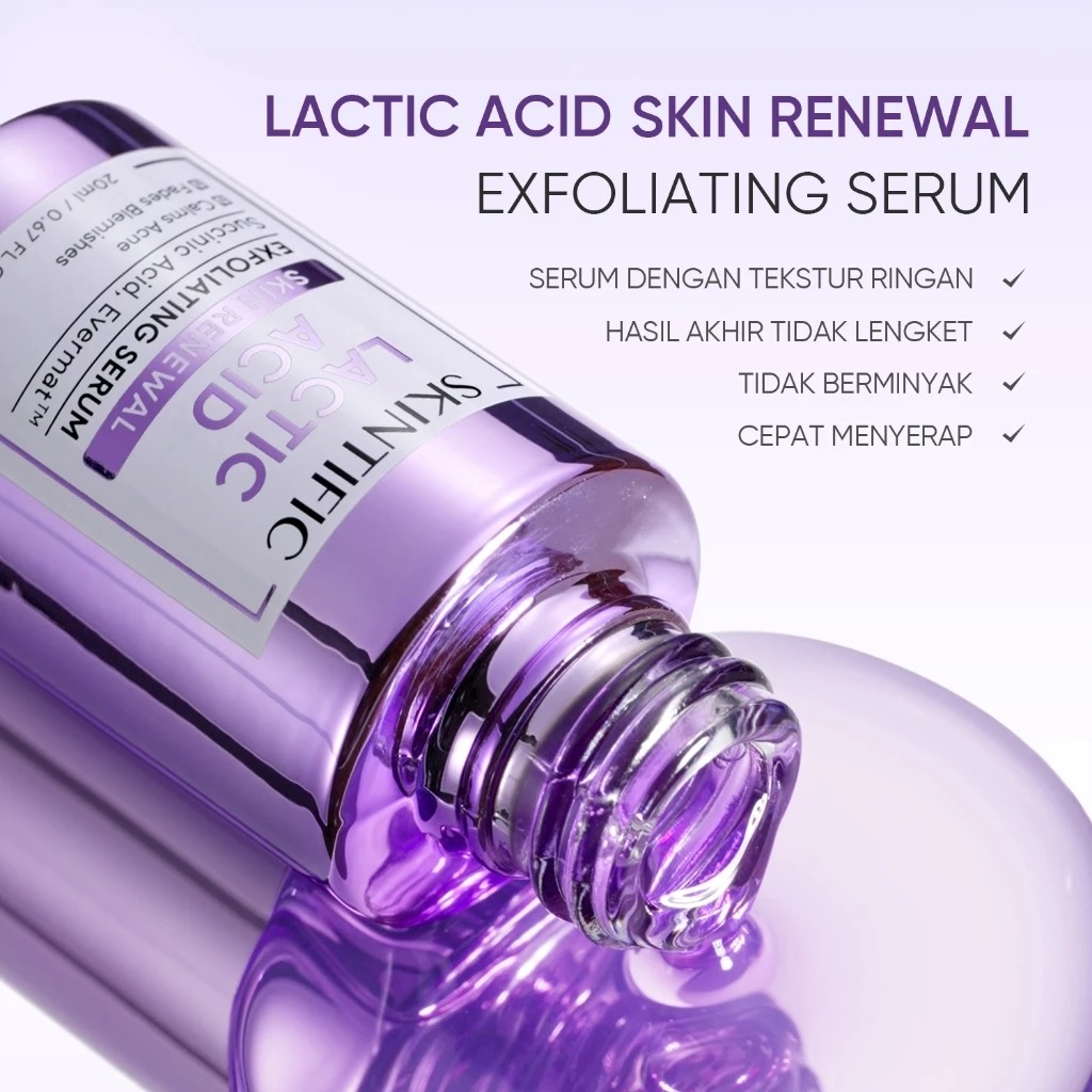 Skintific Lactic Acid Skin Renewal Exfoliating Serum 20ml