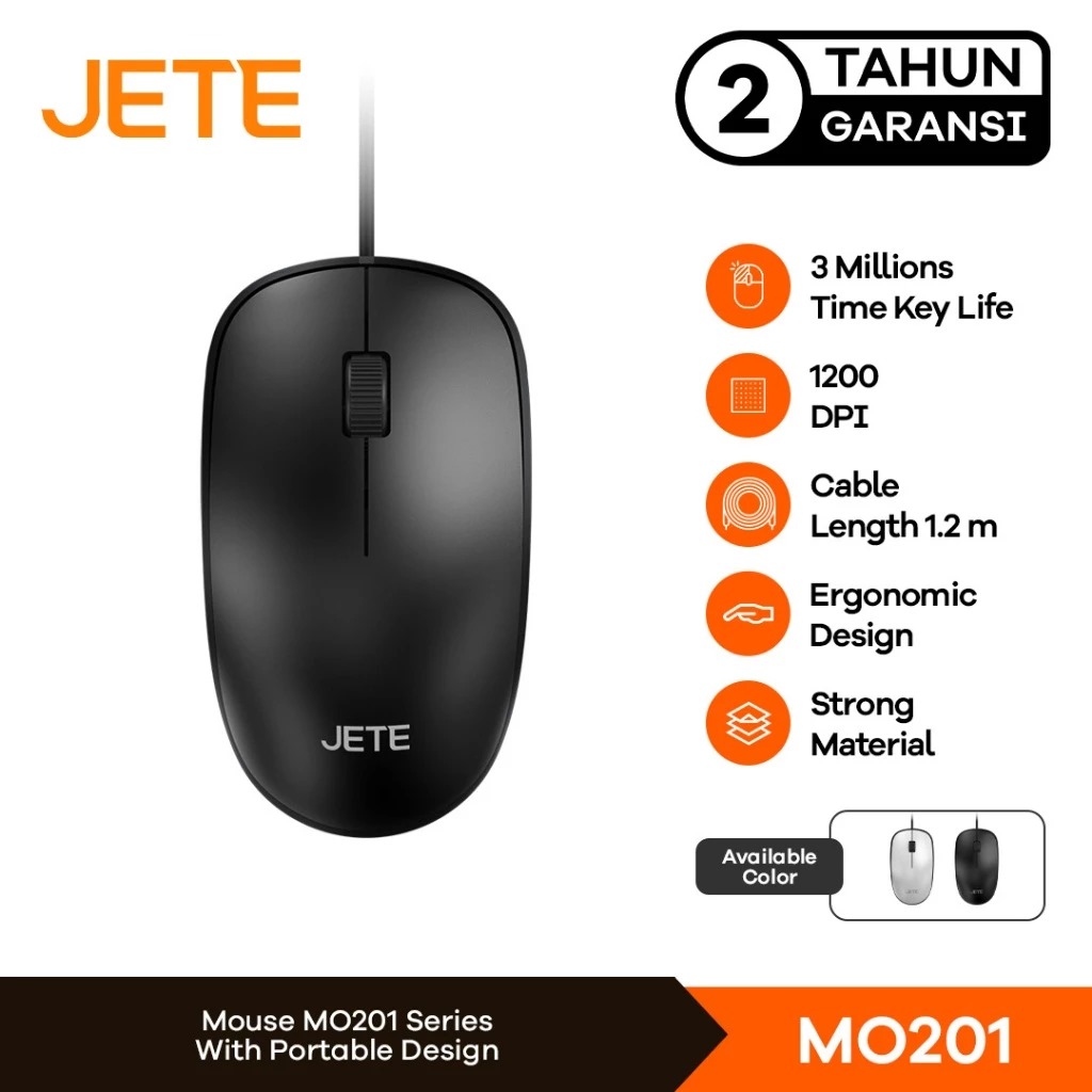 JETE Mouse Kabel - MO201 JETE Mouse Kabel - MO201