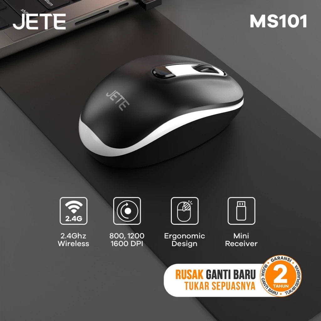 JETE Mouse Wireless - MS101 JETE Mouse Wireless - MS101