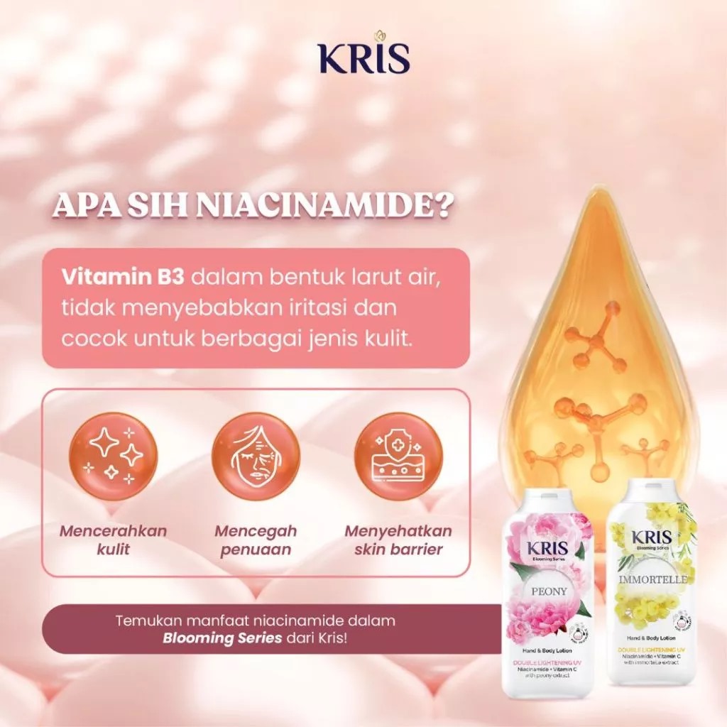 Kris Hand & Body Lotion Blooming Series 100ml - Peony