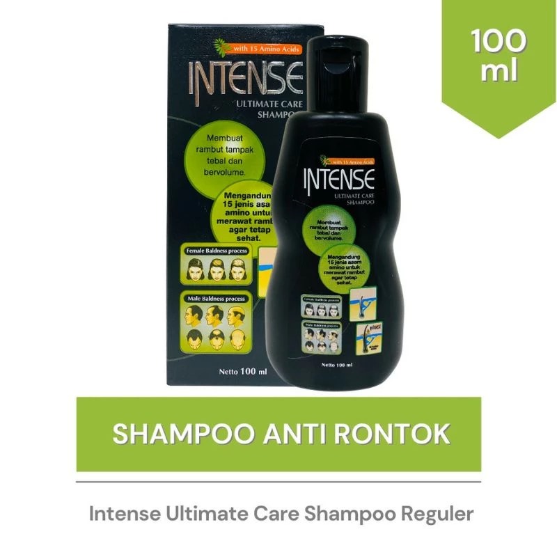 Intense Ultimate Care Shampoo Hair Fall Treatment - Normal Hair 100ml