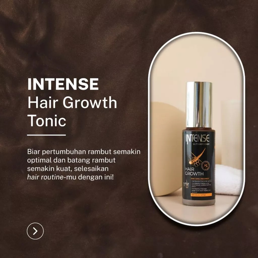 Intense Twin Pack Ultimate Care Shampoo 200ml & Hair Growth Tonic 35ml - Normal Hair