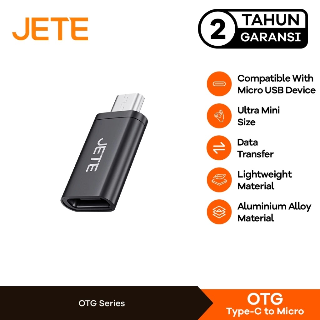 JETE OTG Type C to Micro JETE OTG Type C to Micro