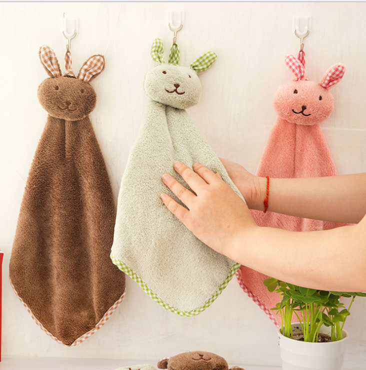 Handtowel Boneka Gantung Kelinci (Lap Tangan / Serbet / Wash Cloth)