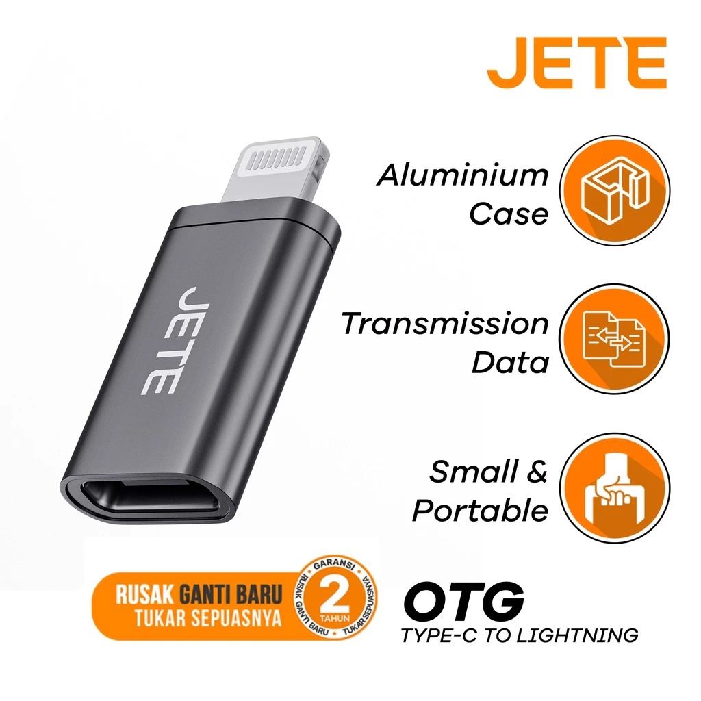JETE OTG Type C to Lightning JETE OTG Type C to Lightning