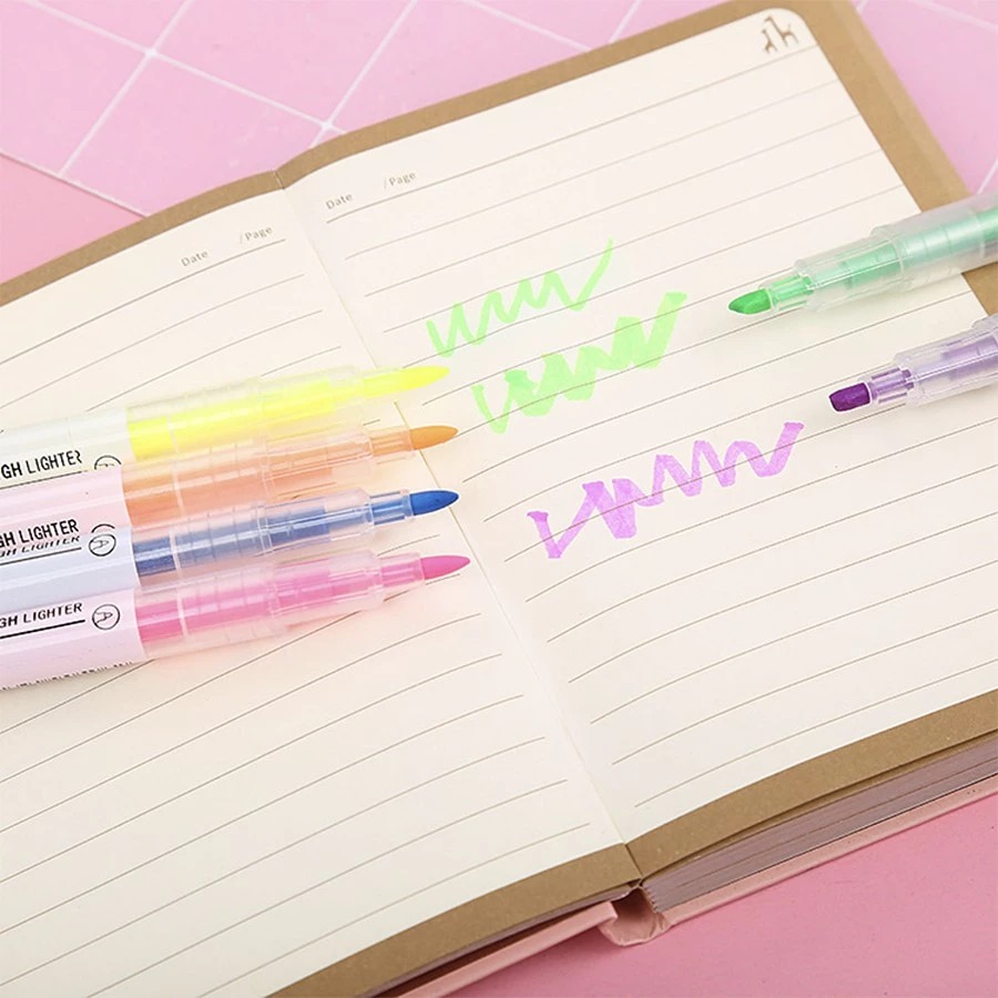 (Isi 6pcs) Stabilo 2 Sisi - Highlighter / Penanda (Isi 6pcs) Stabilo 2 Sisi - Highlighter / Penanda