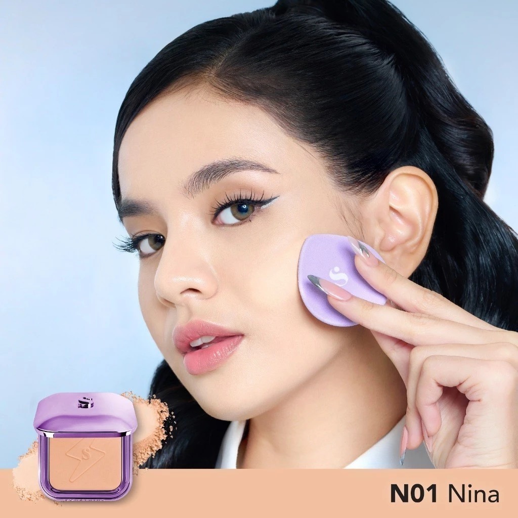 Somethinc Copy Paste Coverblur Powder Foundation 12gr - N01 Nina