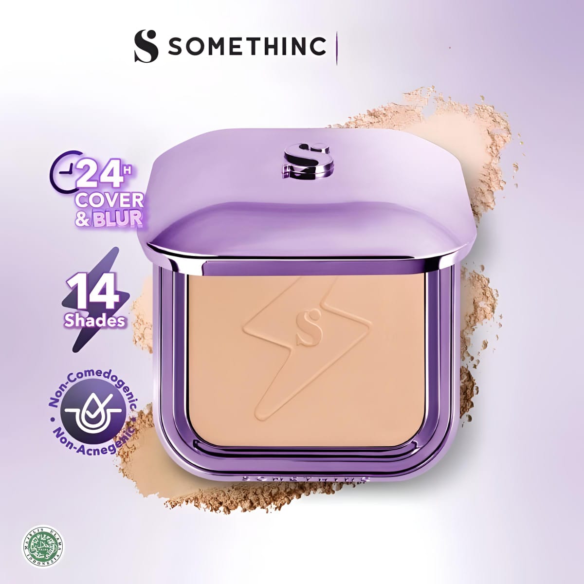 Somethinc Copy Paste Coverblur Powder Foundation 12gr - N01 Nina