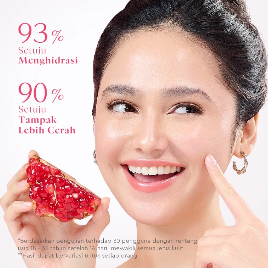 Glad 2 Glow Toner - Pomegranate Niacinamide Brightening 80ml Glad 2 Glow Toner - Pomegranate Niacinamide Brightening 80ml